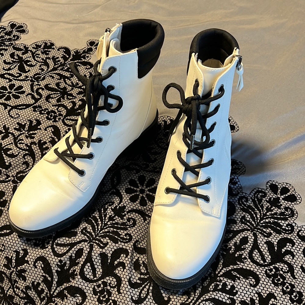 White boots